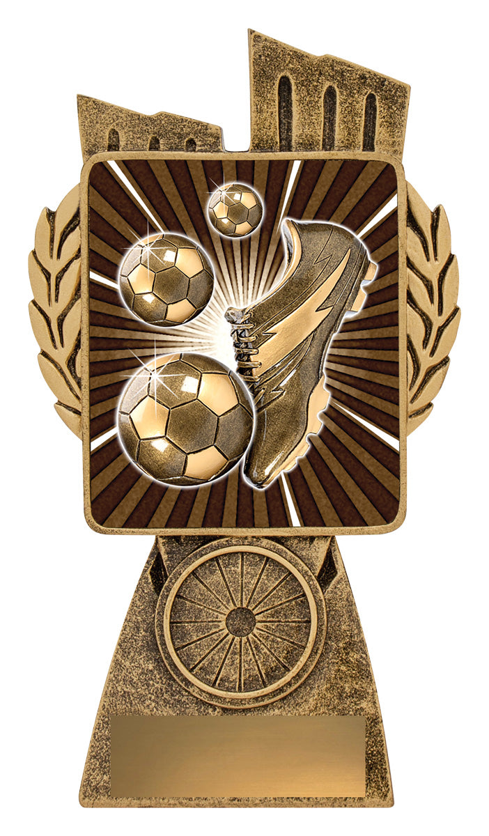 Antique Gold Lynx - Football  - 150mm