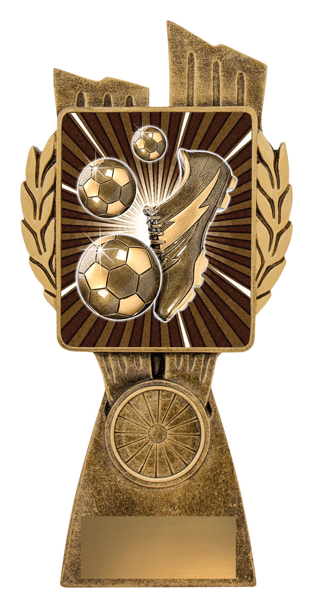 Antique Gold Lynx - Football  - 175mm
