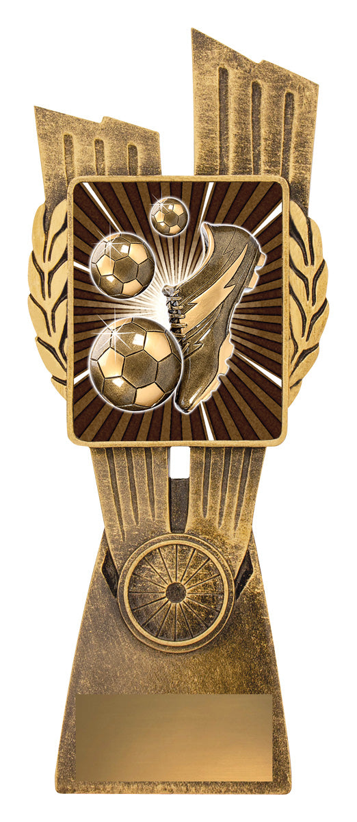 Antique Gold Lynx - Football  - 210mm