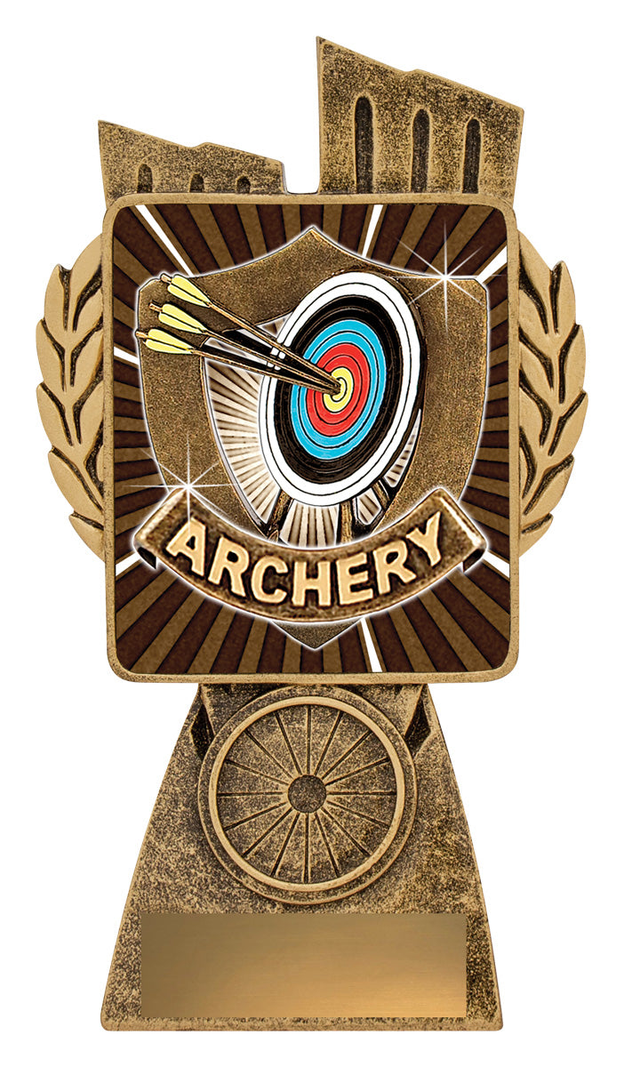 Antique Gold Lynx - Archery - 150mm