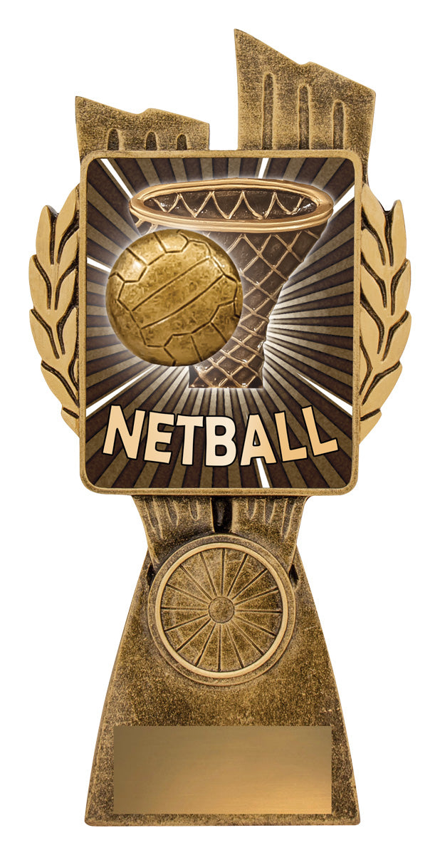 Antique Gold Lynx - Netball  - 175mm