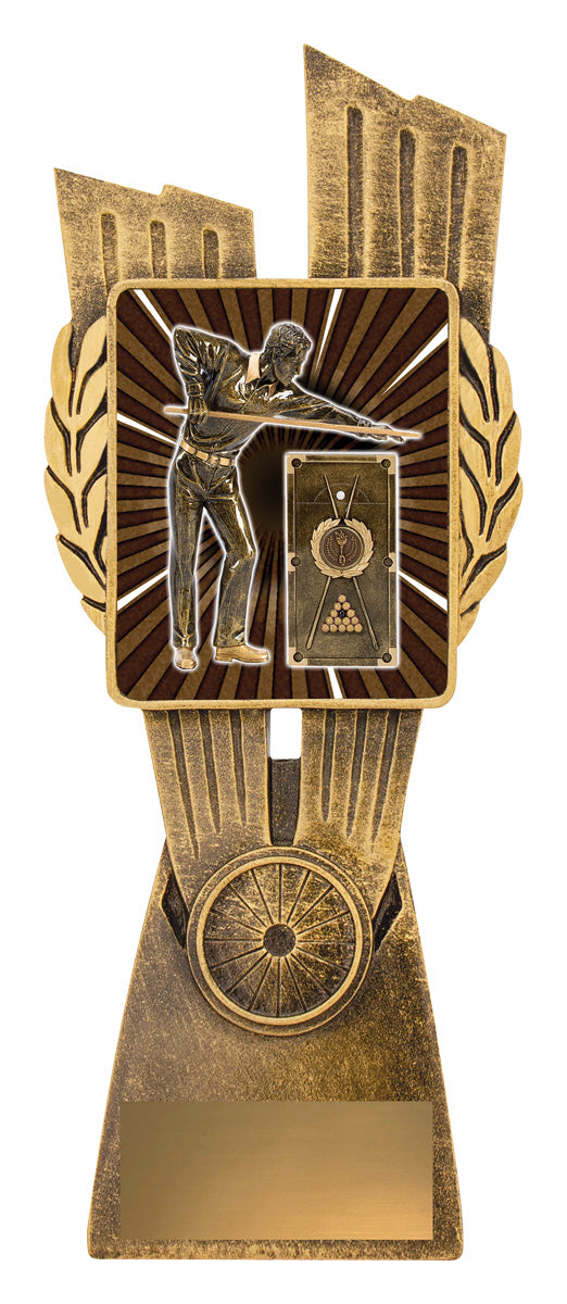 Antique Gold Lynx - Snooker / Pool - 210mm