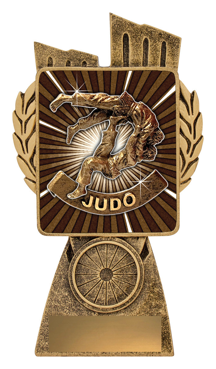 Antique Gold Lynx - Judo - 150mm