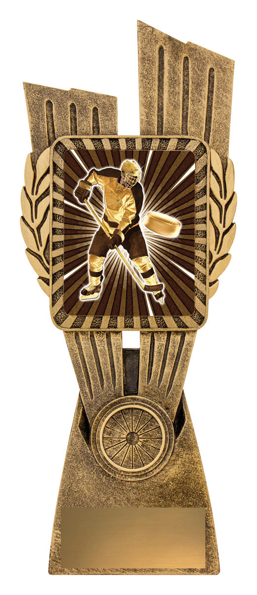 Antique Gold Lynx - Ice Hockey - 245mm