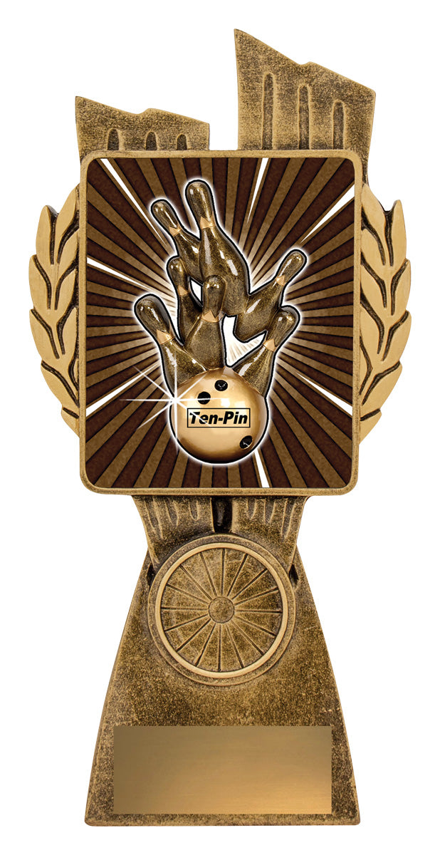 Antique Gold Lynx - Tenpin - 175mm