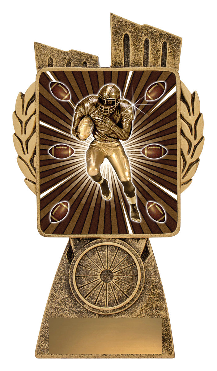 Antique Gold Lynx - American Football - 150mm