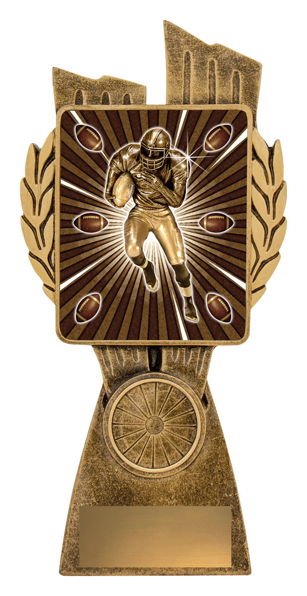 Antique Gold Lynx - American Football - 175mm