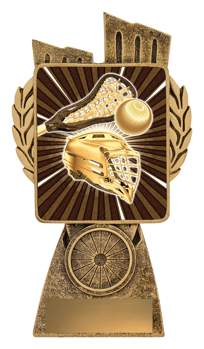 Antique Gold Lynx - Lacrosse - 150mm