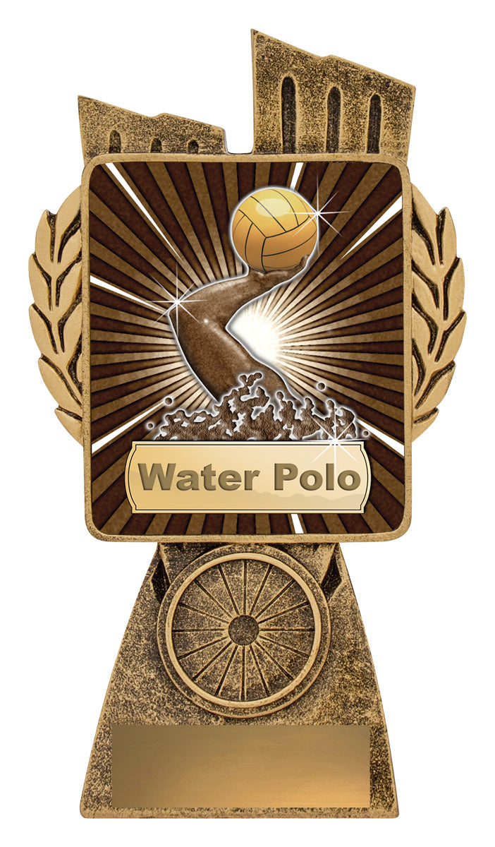 Antique Gold Lynx - Water Polo - 150mm