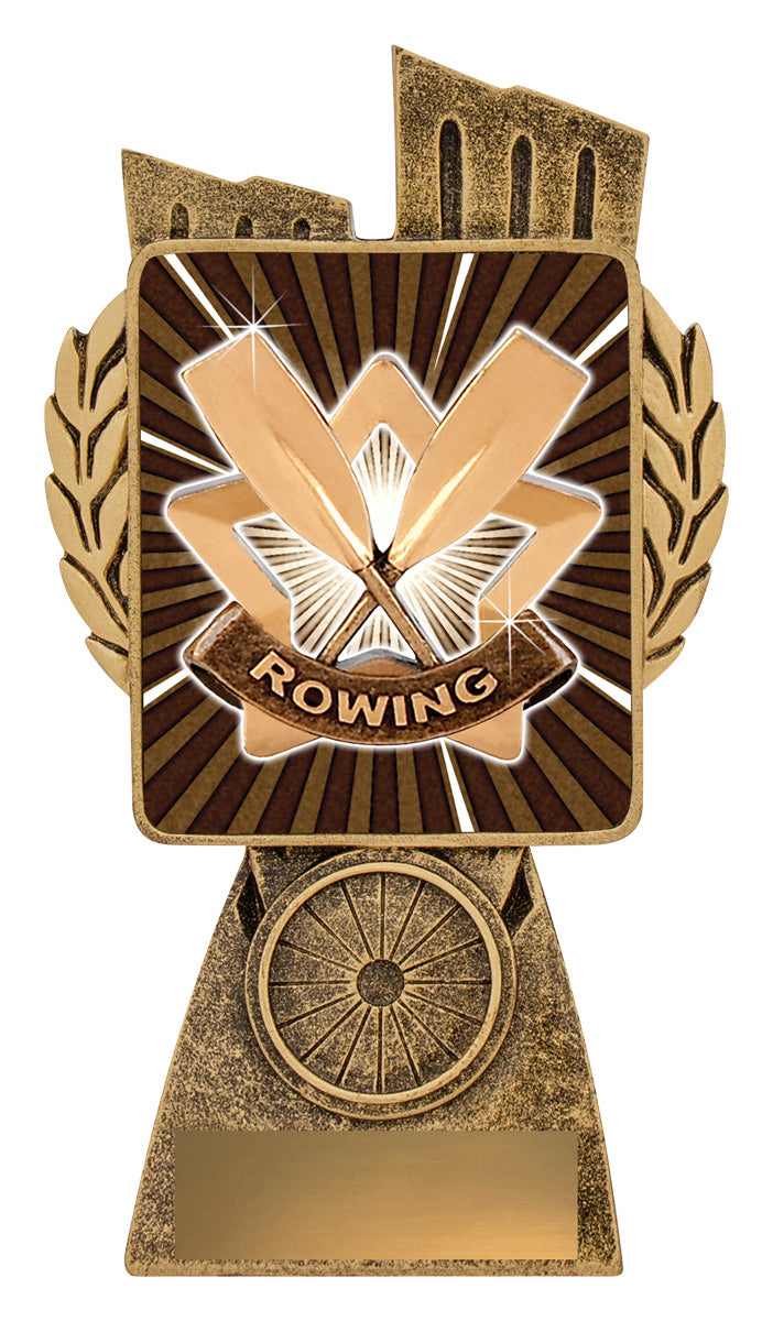 Antique Gold Lynx - Rowing - 150mm
