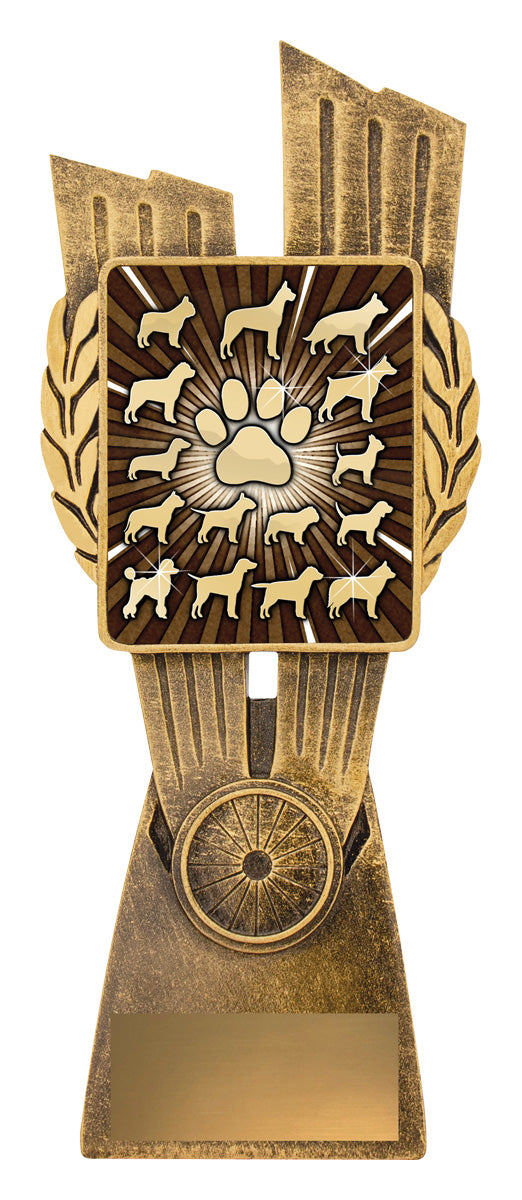 Antique Gold Lynx - Dog Various - 210mm