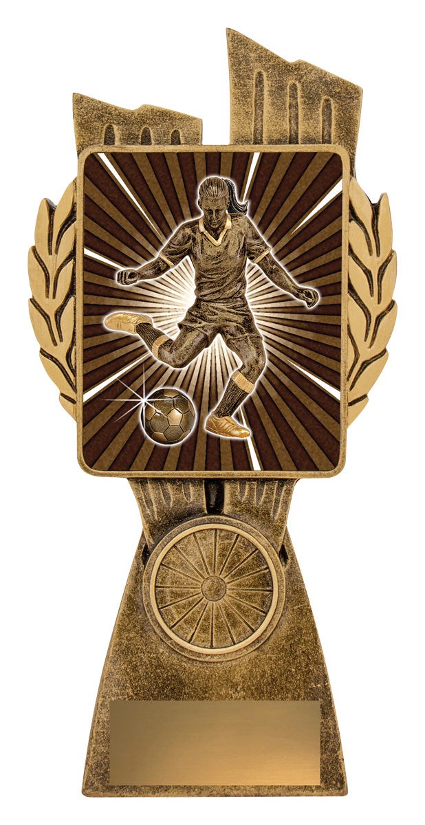 Antique Gold Lynx - Football Female - 175mm