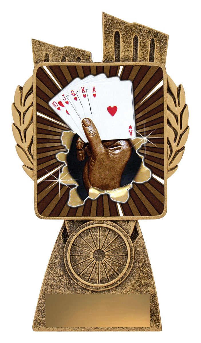 Antique Gold Lynx - Cards  - 150mm