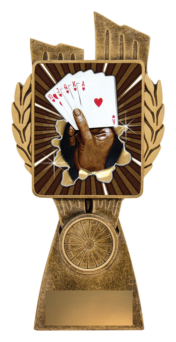 Antique Gold Lynx - Cards  - 175mm