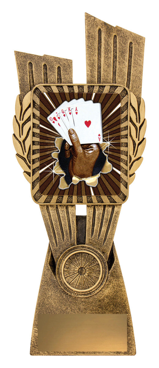 Antique Gold Lynx - Cards  - 245mm