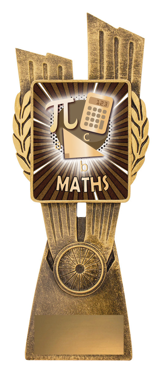 Antique Gold Lynx - Maths - 210mm