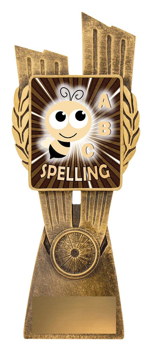 Antique Gold Lynx - Spelling - 210mm