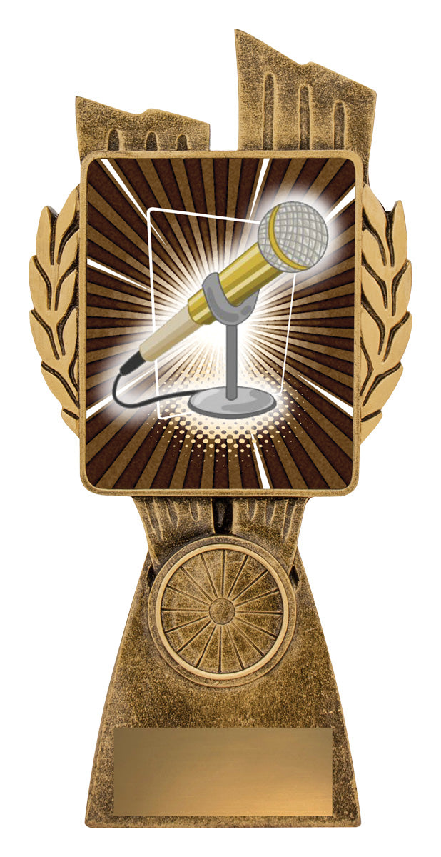 Antique Gold Lynx - Public Speaking - 175mm