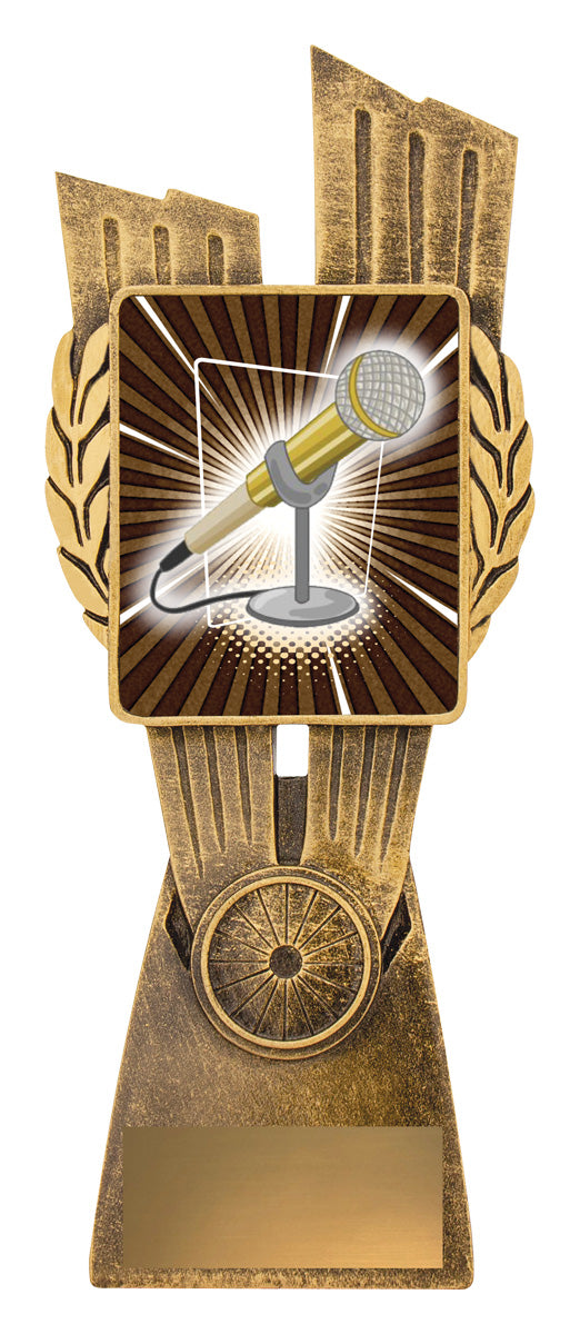 Antique Gold Lynx - Public Speaking - 210mm