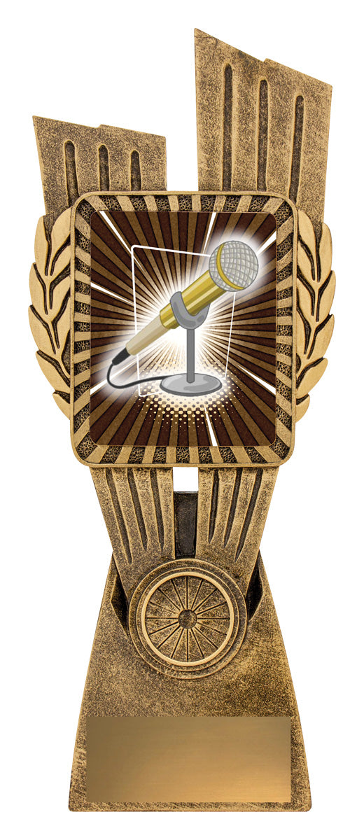 Antique Gold Lynx - Public Speaking - 245mm