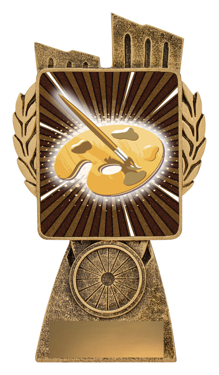 Antique Gold Lynx - Visual Arts - 150mm