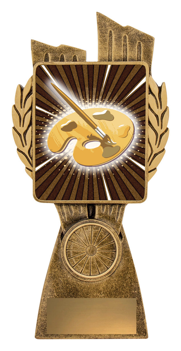 Antique Gold Lynx - Visual Arts - 175mm