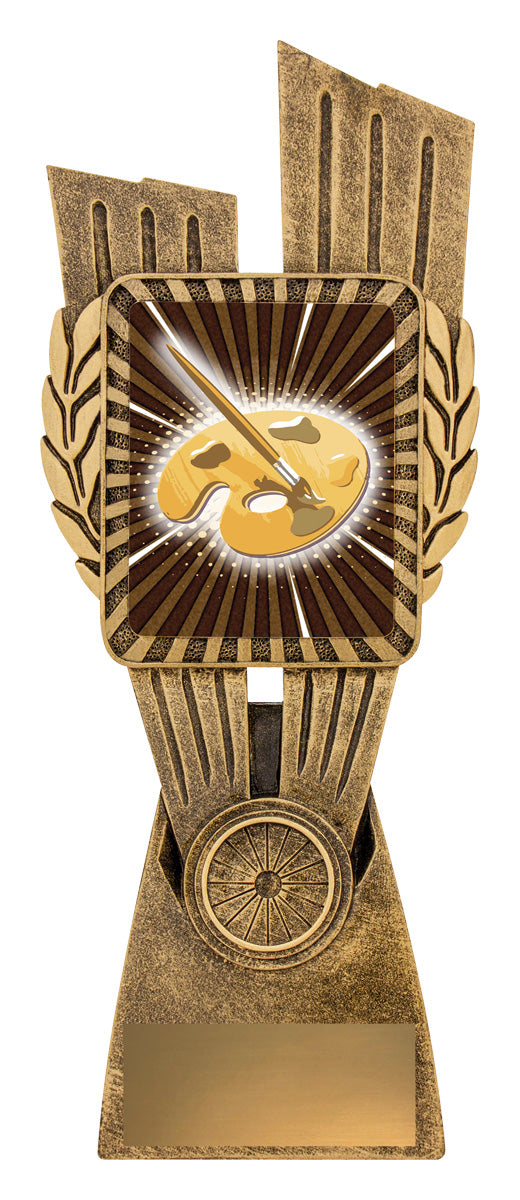 Antique Gold Lynx - Visual Arts - 245mm