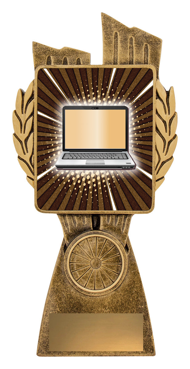 Antique Gold Lynx - Computers - 175mm