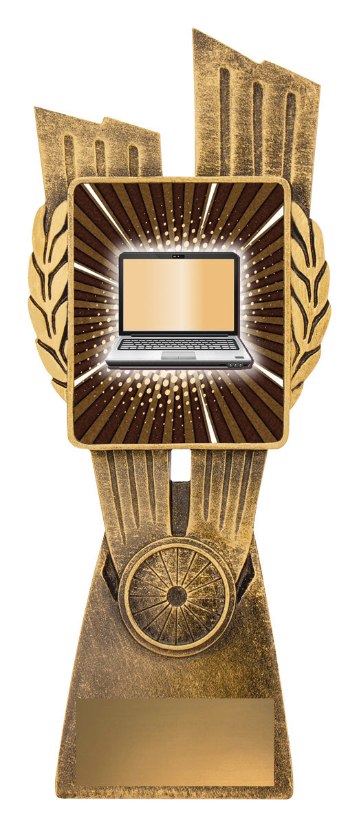 Antique Gold Lynx - Computers - 210mm