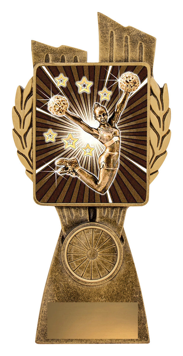 Antique Gold Lynx - Cheerleading  - 175mm