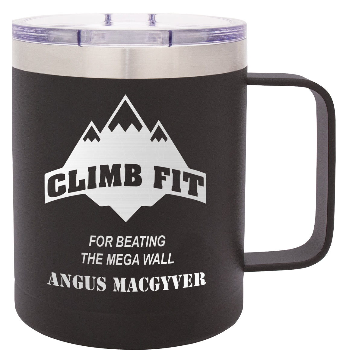 Camper Black Mug - 400ml