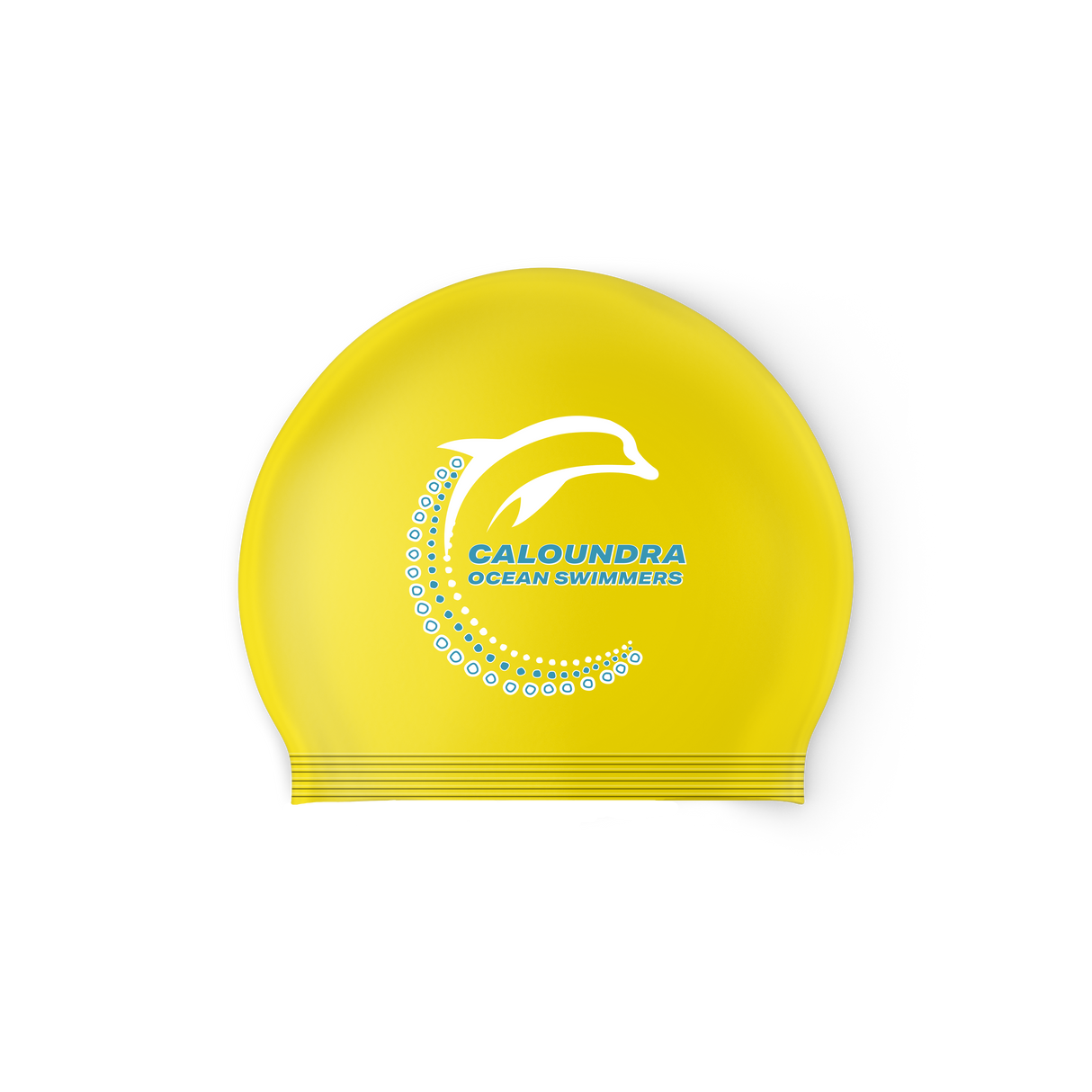 Caloundra Ocean Swimmers LATEX Cap