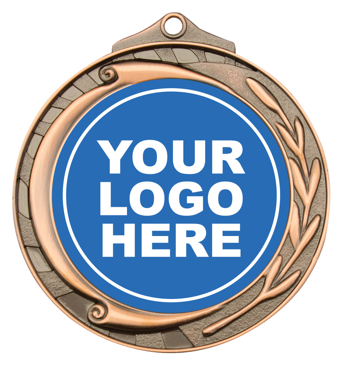 Wreath Medal 50mm - Bronze