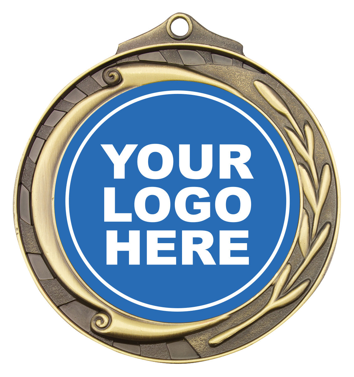 Wreath Medal 50mm - Gold