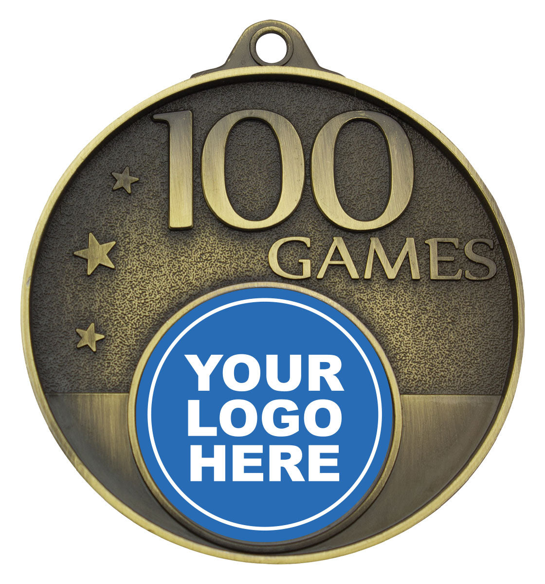 100 Games Milestone Medal - Gold