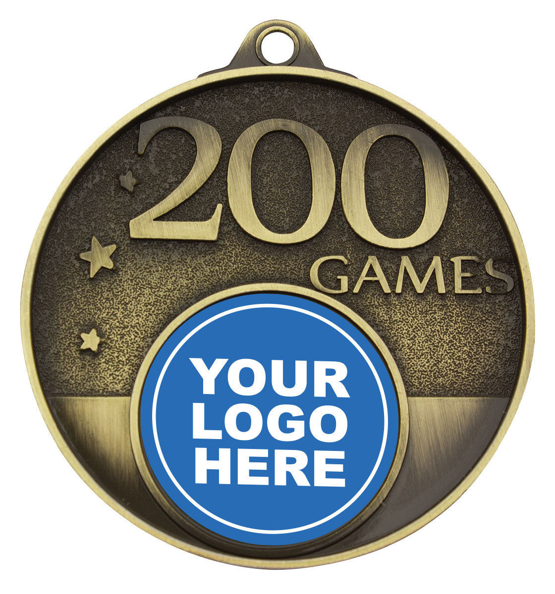 200 Games Milestone Medal - Gold