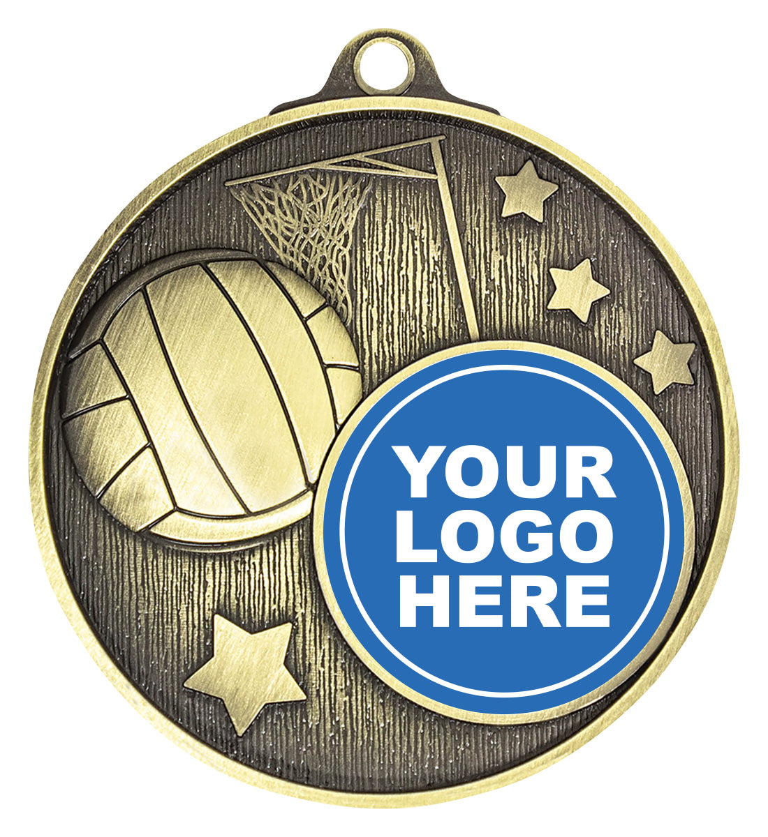 Club Medal - Netball - Gold