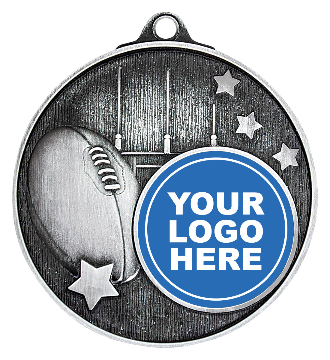 Club Medal - Footy - Silver