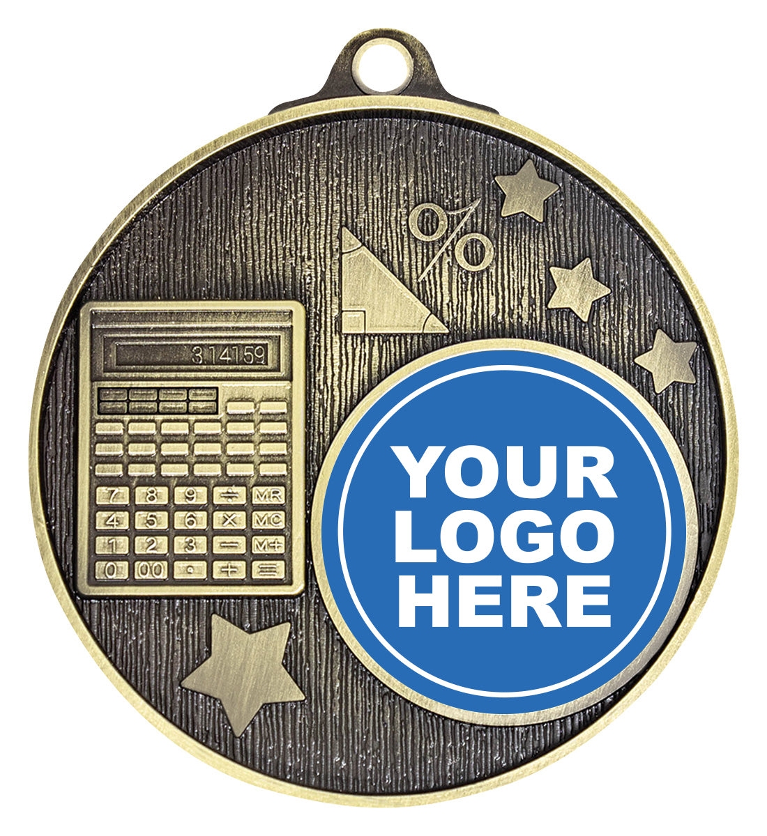Logo Medal - Maths - Gold