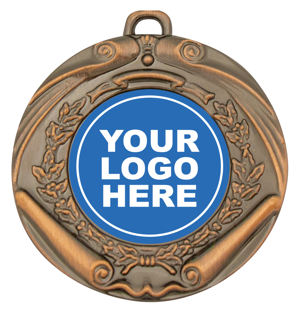 Scroll Medal Shiny - Bronze
