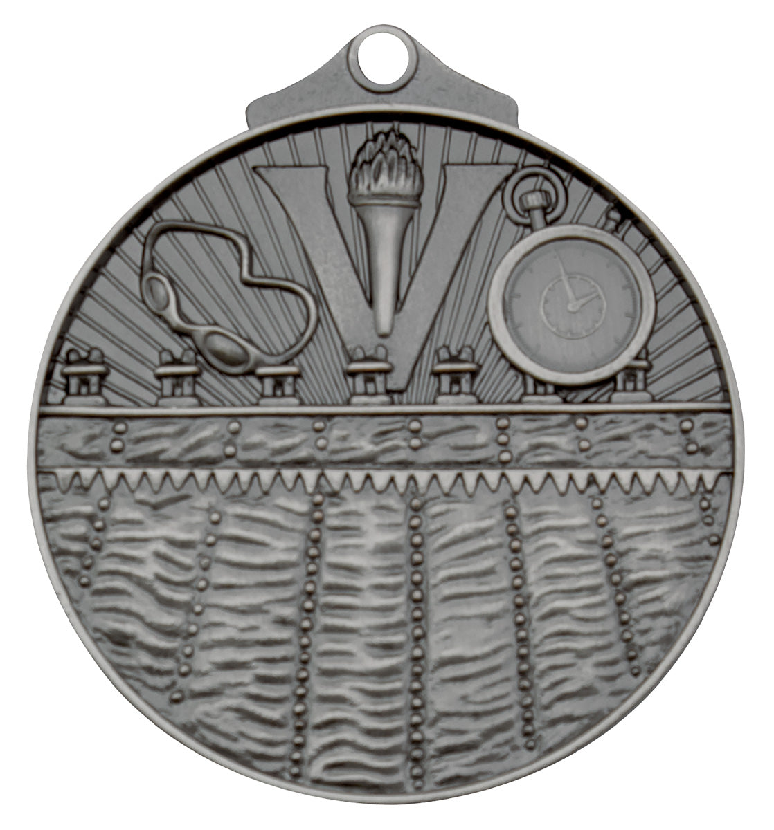 Swim Medal - Silver