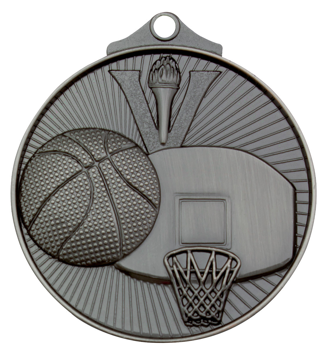 Basketball Medal - Silver