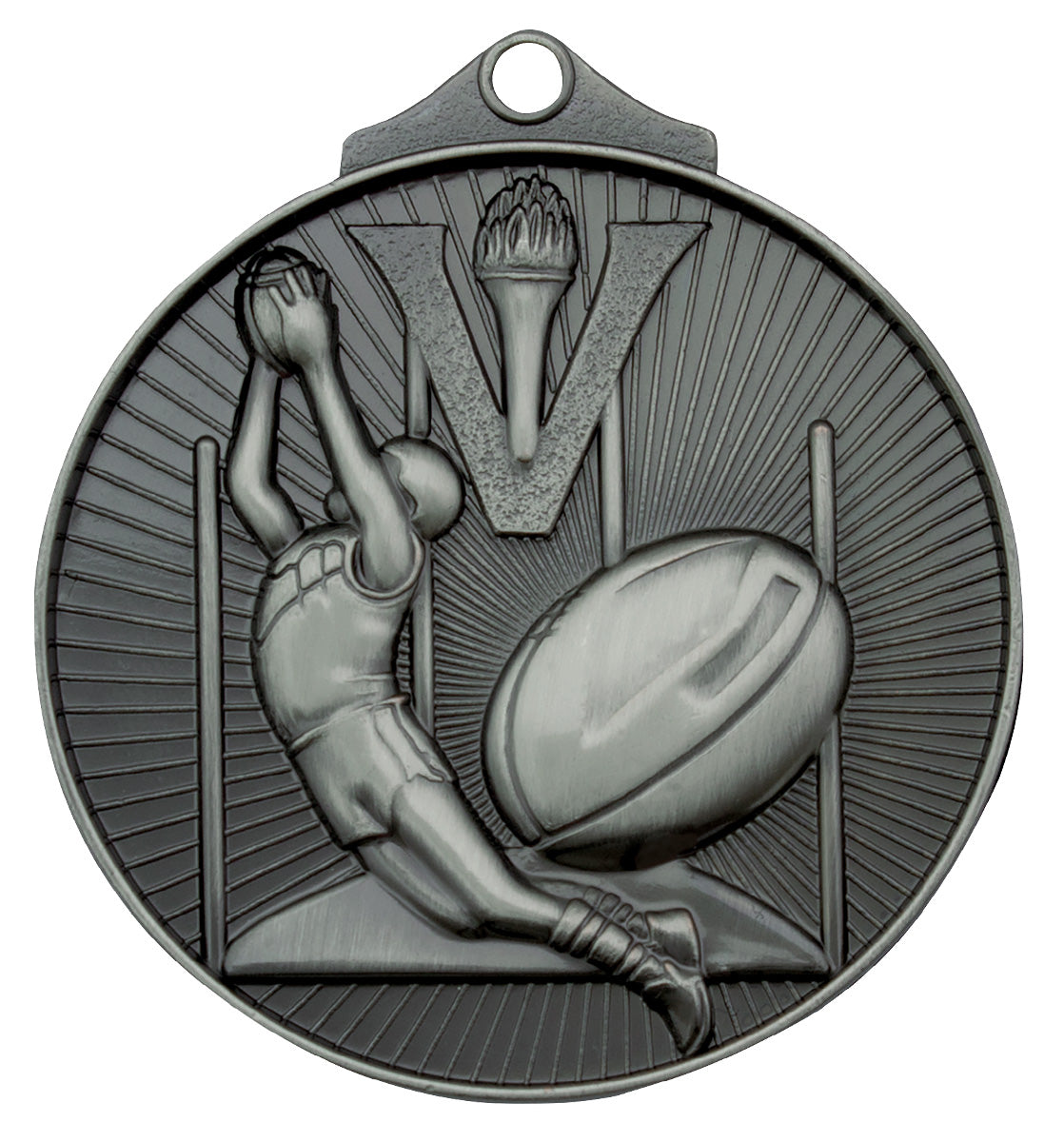 Aussie Rules Medal - Silver