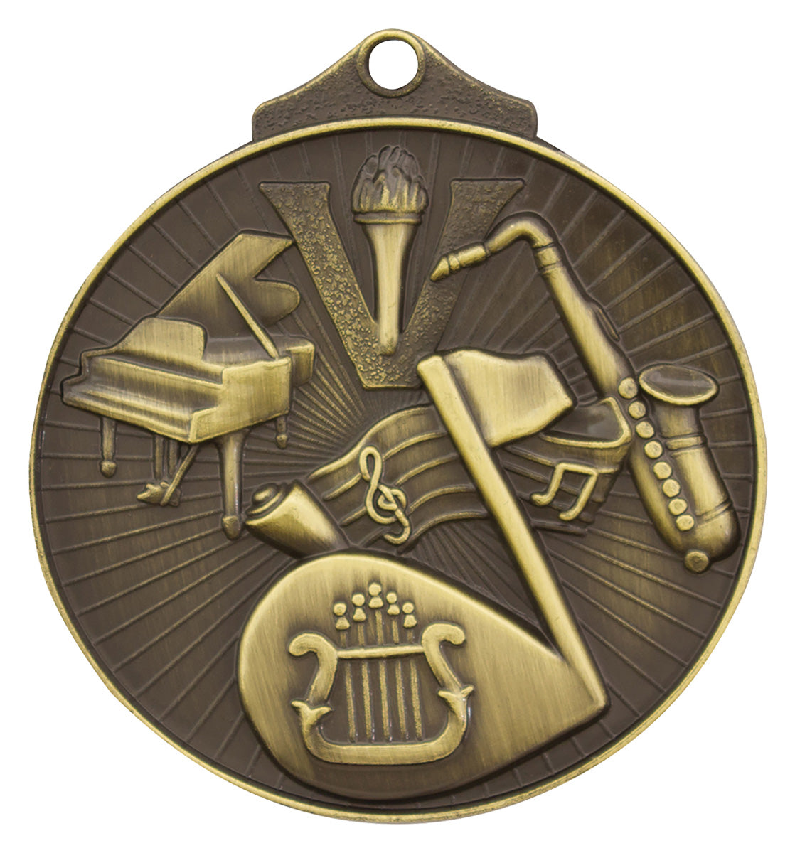Music Medal - Gold