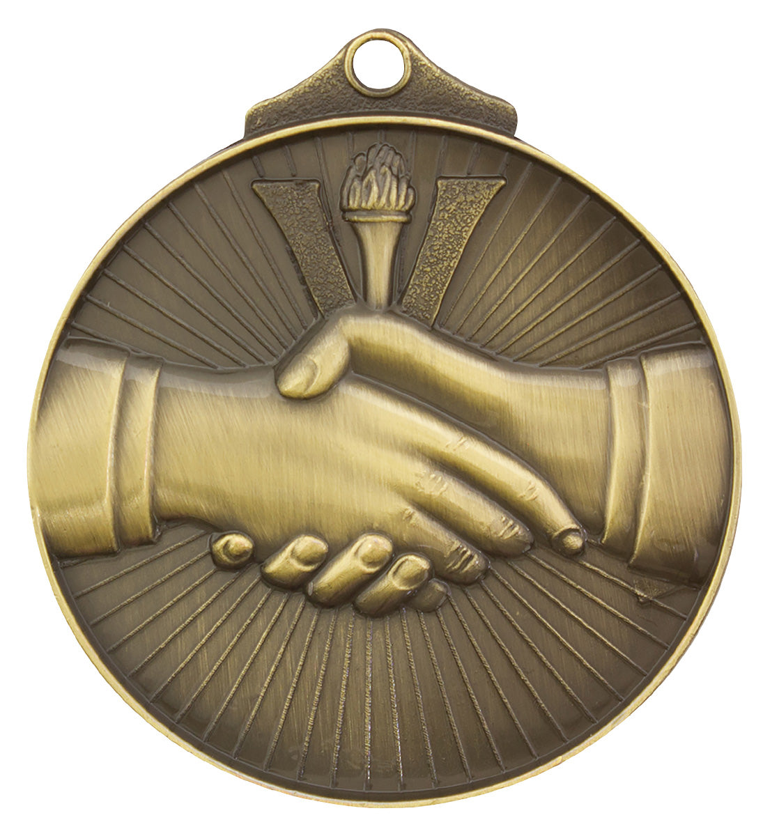 Handshake Medal  - Gold