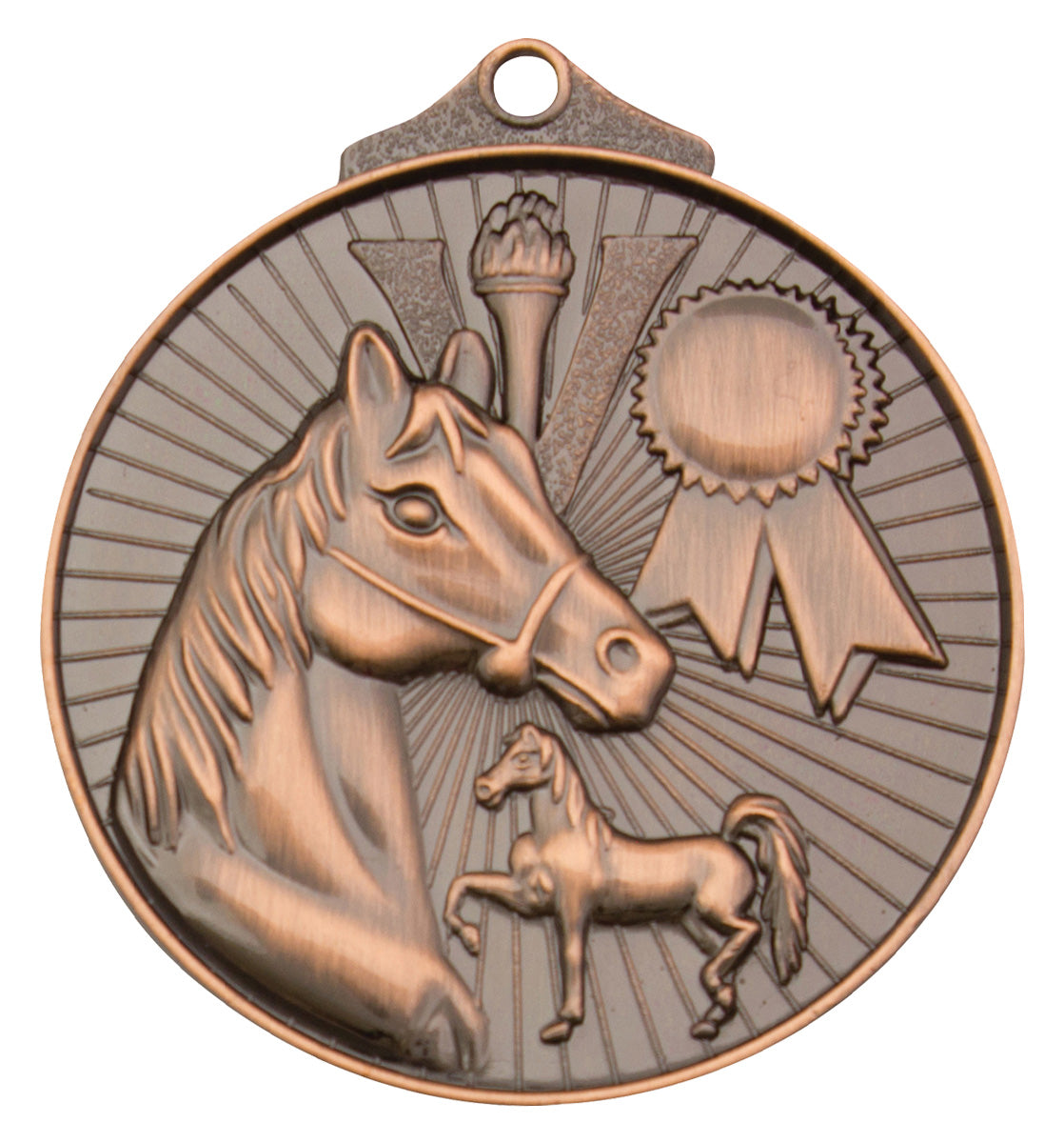 Horse Medal - Bronze