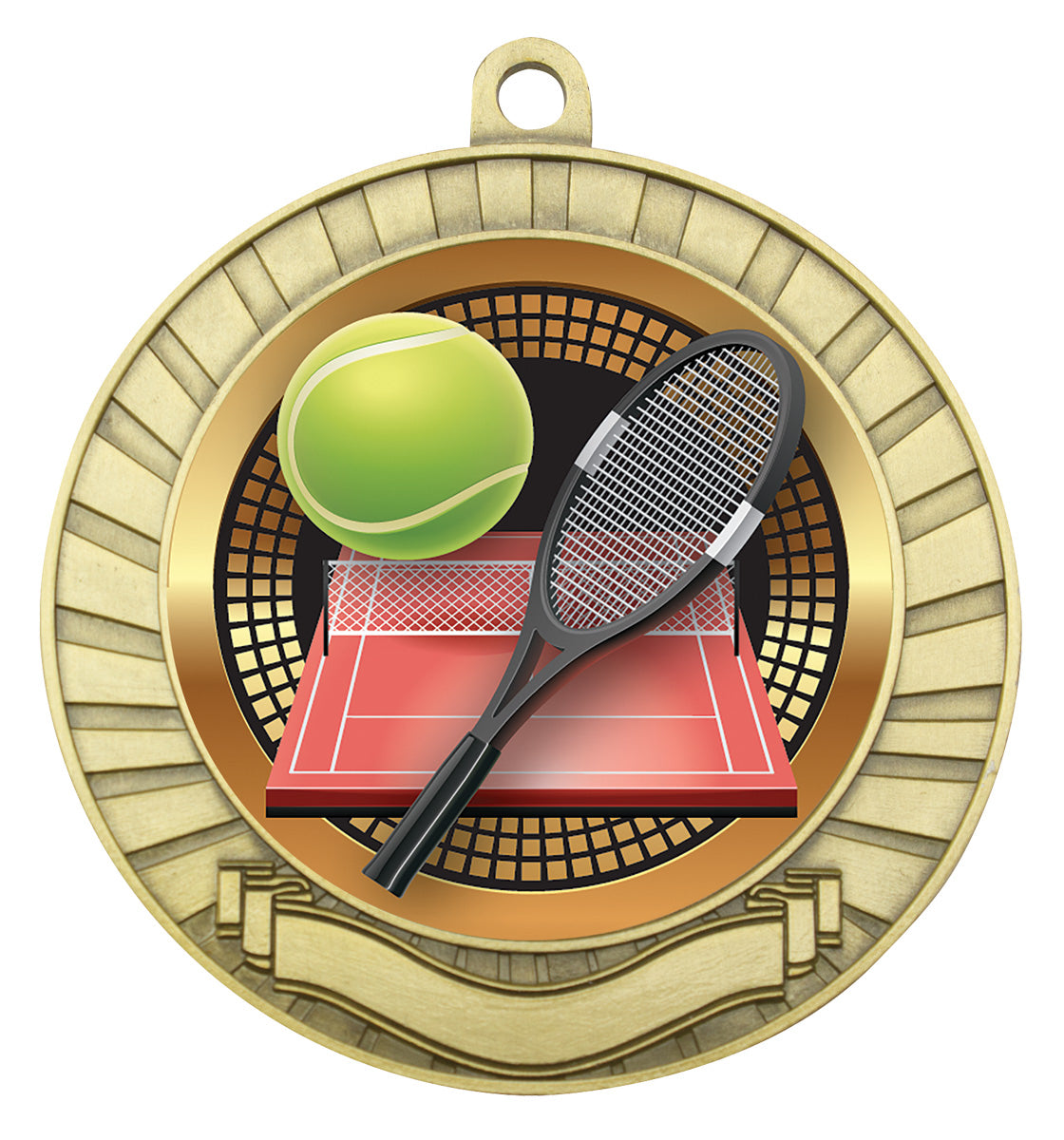Eco Scroll - Tennis - Gold