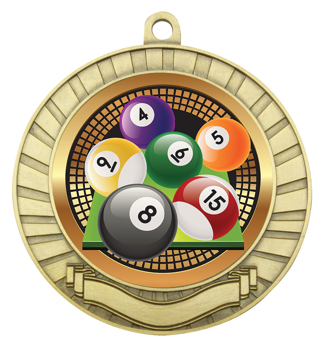 Eco Scroll - Pool - Gold