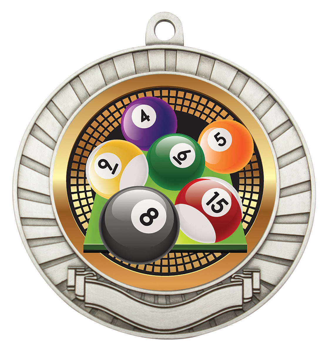 Eco Scroll - Pool - Silver
