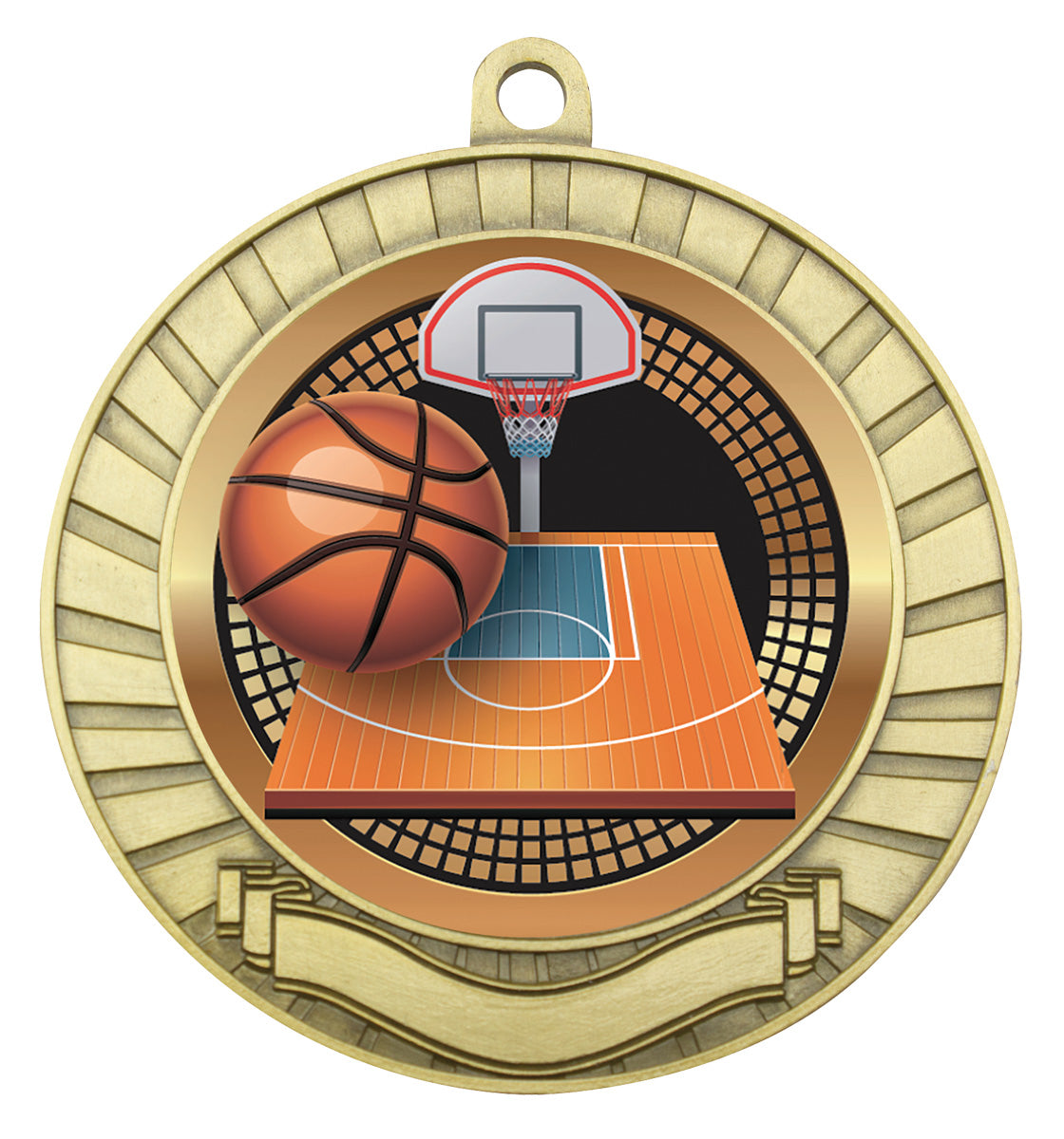 Eco Scroll - Basketball - Gold